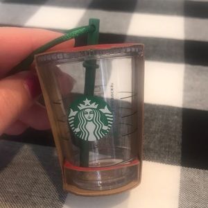 NWT Starbucks Cold Cup Ornament